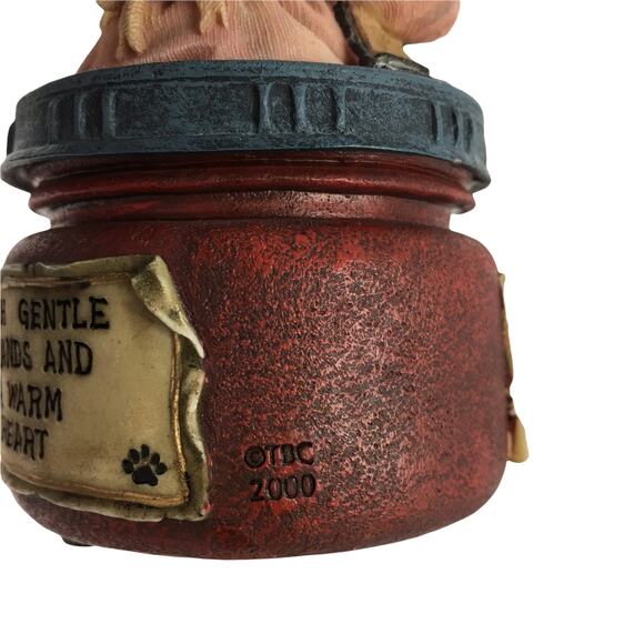 The Boyd Collection Bearstone Love & Kisses Music Box  You’ve Got A Friend - Picture 5 of 6